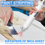 Compact Home Use HotAir Machine DIY Using Heat Machine with Supporting Bracket Portable Handheld HotAir Machine Shrink Plastics DIY Tools