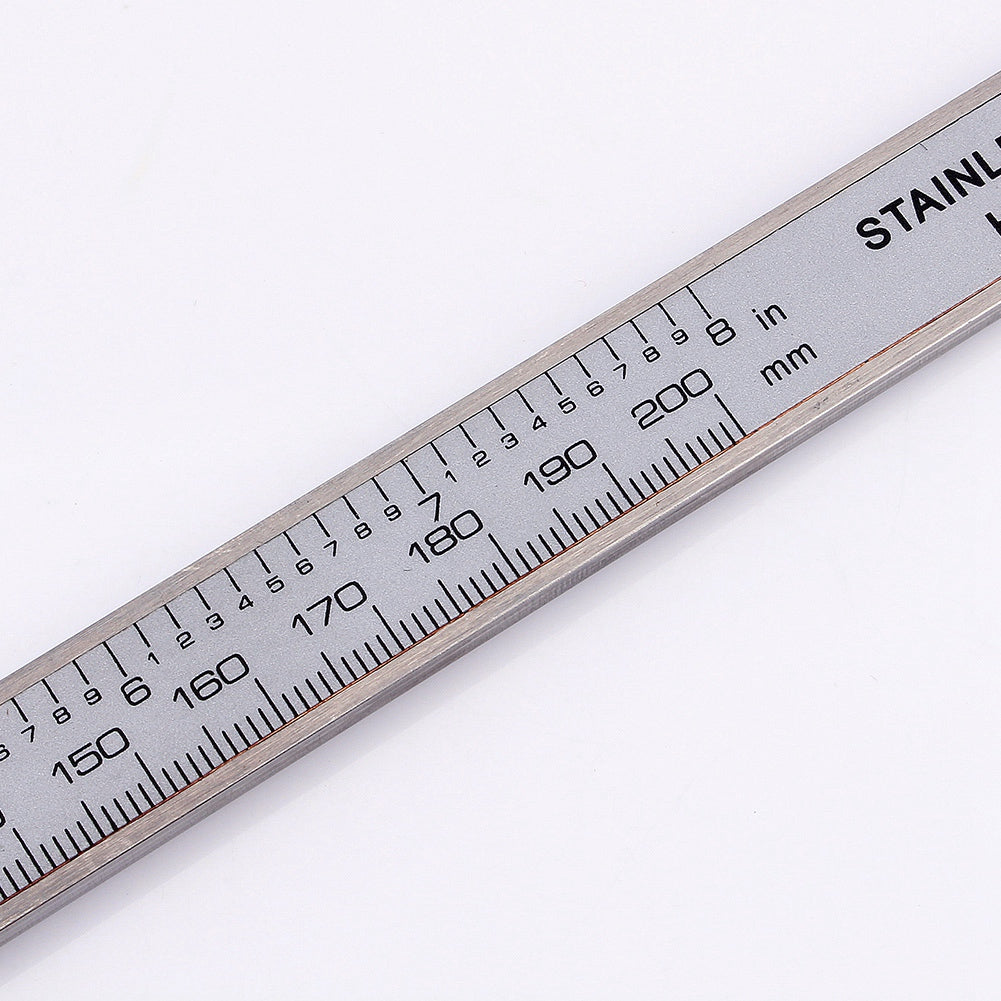0-200mm LCD Digital Vernier Caliper Stainless Steel Micrometer Electronic Gauge Measuring Tool