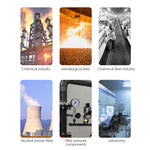 GT5101 Digital Manometer, Dual-Port Manometer Gas Pressure Tester, Handheld Professional Air Pressure Meter, 13 Selectable Units Differential Pressure Gauge, with Large LCD Display