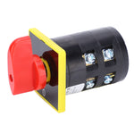 Universal Transfer Changeover Switch Positioning Type OnOff Cam Switches 380V 10A IP10 Shell