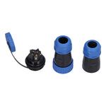 Aviation Plug Socket IP68 Waterproof Solderless Male Female Pair Connector 250V 45A LP28