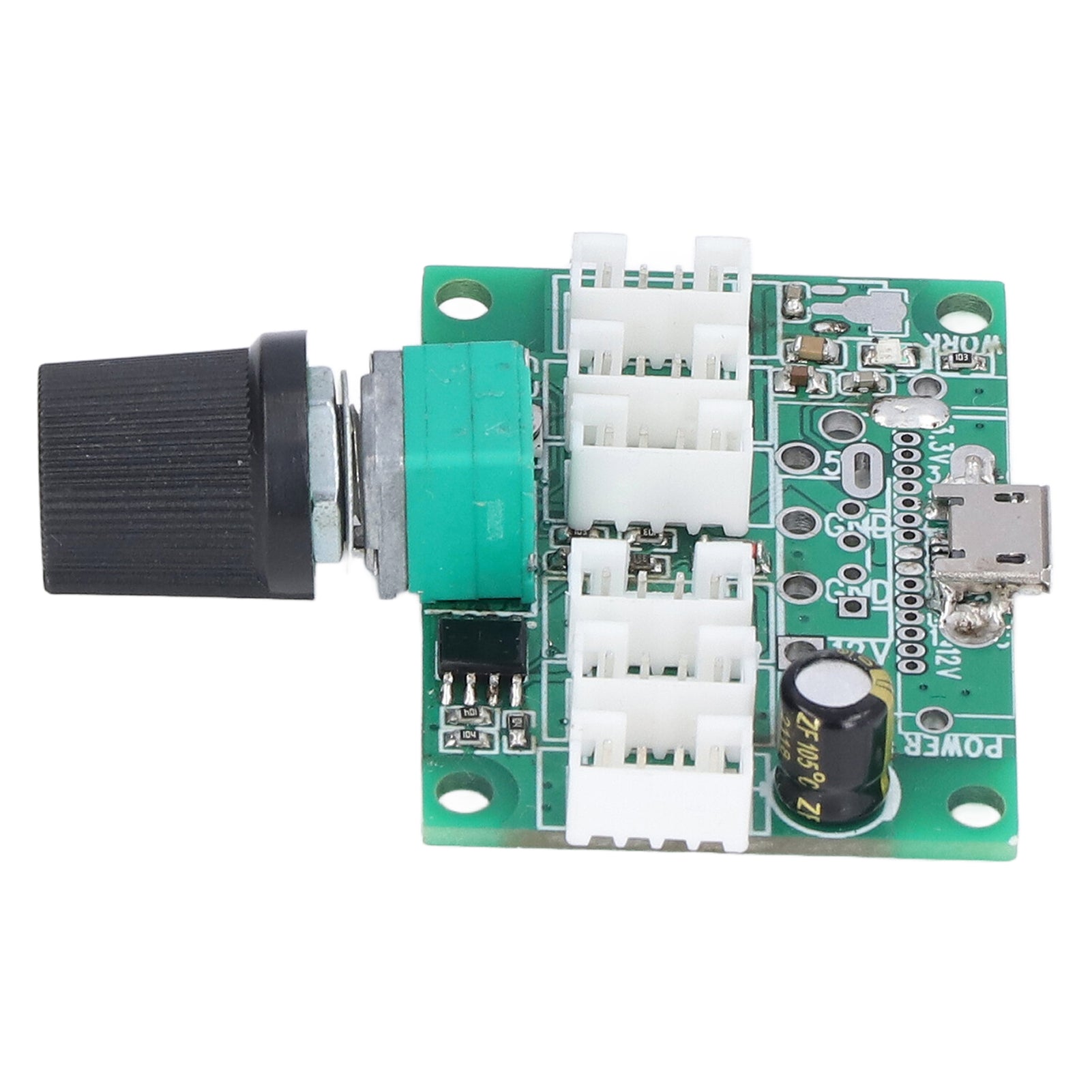 USB Fan Governor Module Simultaneous Adjustment 24 Fans Multi Purpose Practical Indicator Light Fan Governor