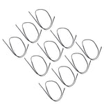 10Pcs NTC Temperature Sensor PVC Epoxy Resin Temp Thermal Thermistor Probe for Automobiles 500mm10K B3435