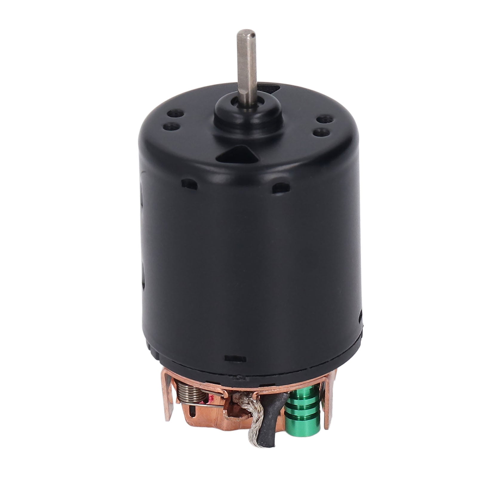 DC Brushed Motor High Torsion Black Shell Carbon Brush Convenient Installation for High Speed Car Model 80T 5400RPM 0.85A 2100g