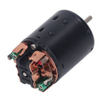 DC Brushed Motor High Torsion Black Shell Carbon Brush Convenient Installation for High Speed Car Model 80T 5400RPM 0.85A 2100g