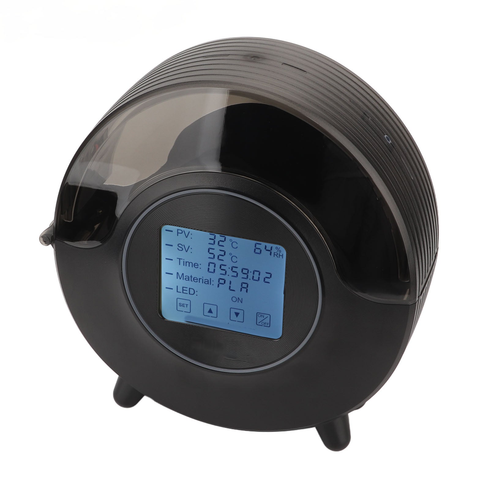 3D Printer Filament Dryer Box Touch Screen 360 Degree Heating Consumables Drying Box 100‑240V UK Plug