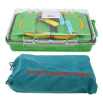 OTDR Launch Cable Single Mode Optical Fiber Test Extension Cord Box SC APC to SC UPC Connector 2000M