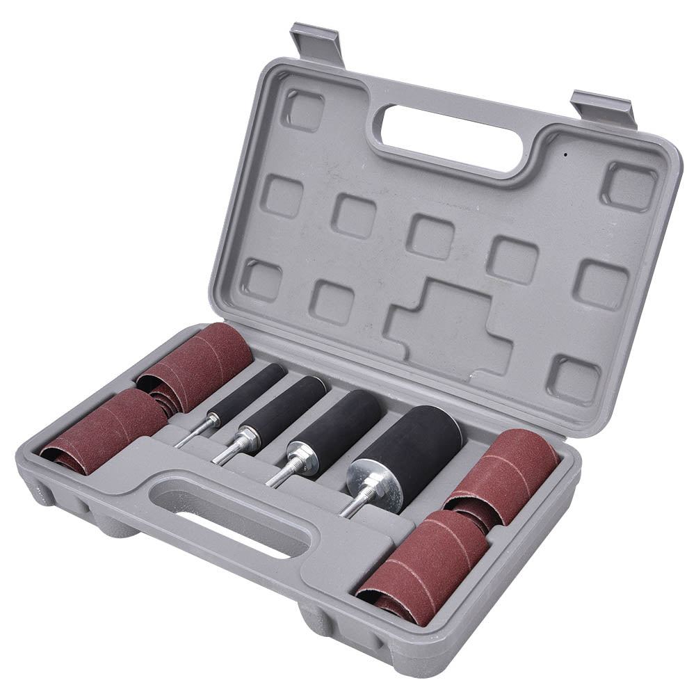 Sanding Drum Sleeve Kit Metal Wood Polishing Tool Woodworking Abrasive Sleeve Kit