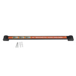 Double-Sided Magnetic Tool Holder Rack Storage Rail Organizer for Hardware Cutter(18in )