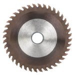 Woodworking Saw Blade HSS Cutting Accessory Bronze Coating Circular Cutting Saw Disc 105mm105mmx1.6mmx20mmx40T