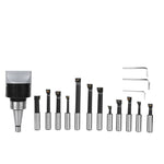 Boring Head Set High Hardness 40CR CNC Milling Tool Kits 75mm for Horizontal Boring MachineNT30-F1-18-12PCS