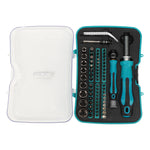 69PCs Screwdriver Bit Magnetic Accuracy Electronic Repair Tool Chrome Vanadium Steel