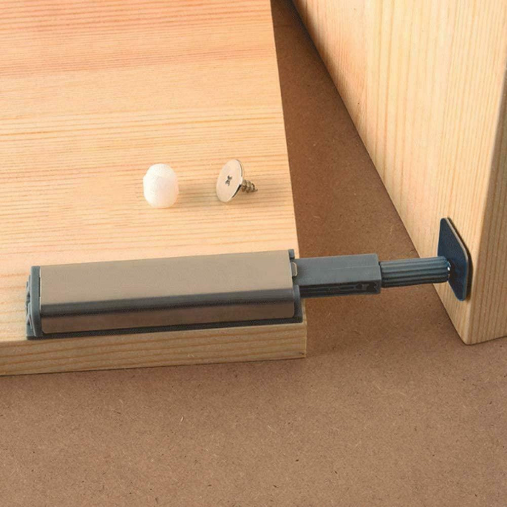10Pcs Household Magnetic Door Latch Damper for Furniture Cabinet Drawer Closet Cupboard Accessory