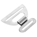 5PCs Backpack Hook Metal Stamping Parts Strap Fasteners Hardware Accessory Stainless Steel