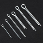 144Pcs Cotter Pin Assortment Set Kit Iron Industrial Supplies Fastener Manual Tools