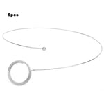 5PCs Magnifier Frame Watchmaker Tool Silver Round Wire Adjustable Perimeter Alloy Steel Durable