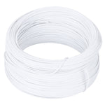Galvanized Iron Wire White Twist Ties Material Protective 0.55mm Single Core Inside DIY