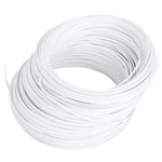 Galvanized Iron Wire White Twist Ties Material Protective 0.55mm Single Core Inside DIY