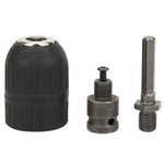 1/2in Hex Shank Adapter Converter Handheld Electric Drill Chuck 2‑13MM 1/2‑20UNF Thread