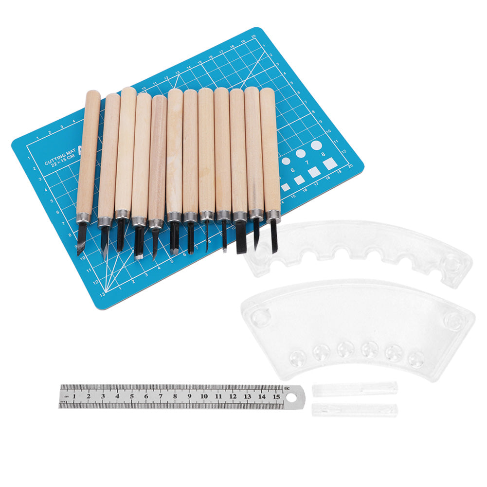 1 Set Wood Carving Tools Chisel Tool Steel Professional Woodworking Hand Tool Bracket B1