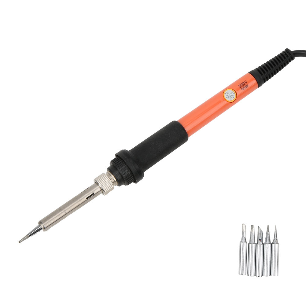 20Pcs Electric Soldering Iron Set Temperature Adjustable with Switch Welding ToolsAC220V EU Plug
