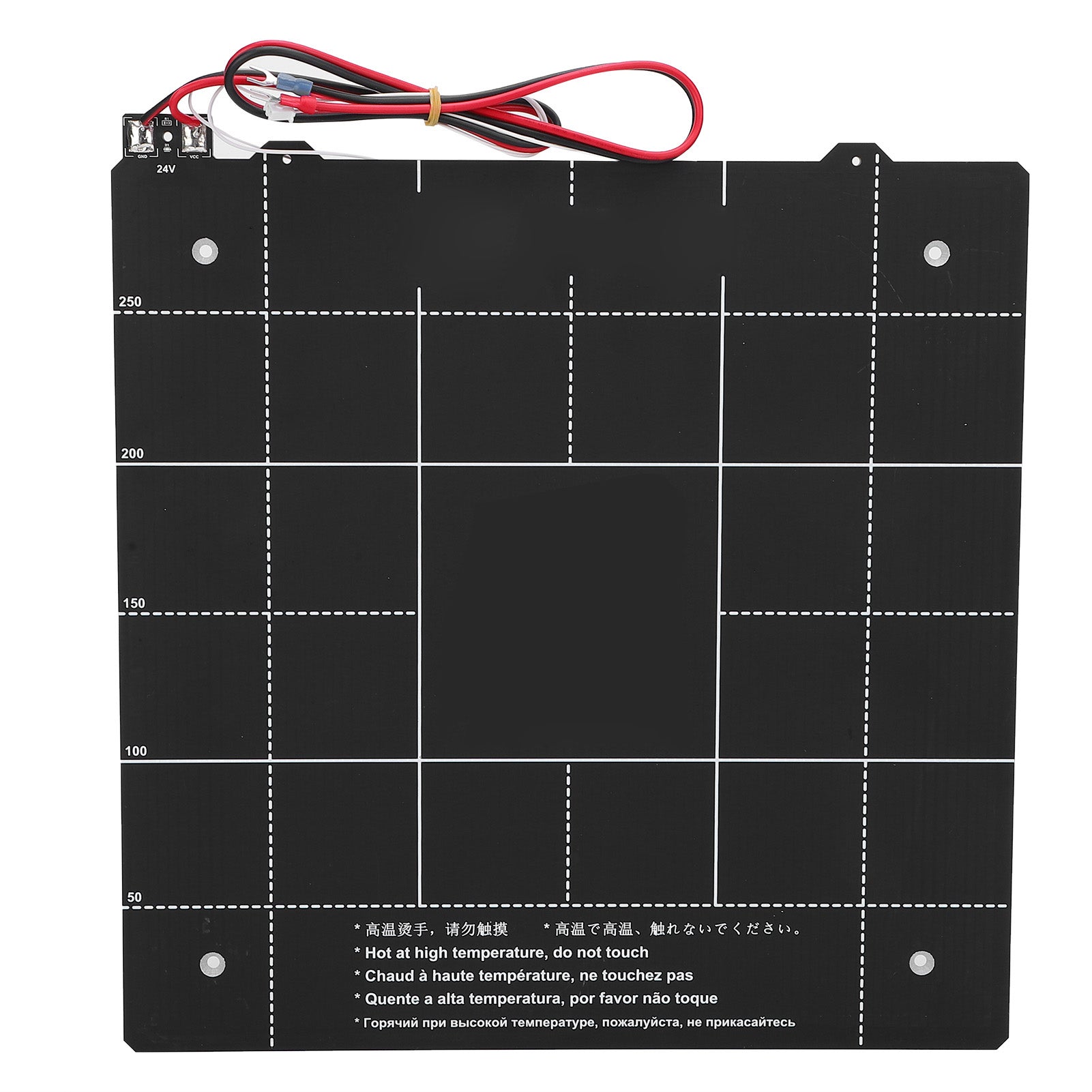 3D Printer Hot Bed Platform Magnetic Sticker Accessories for CR‑10 300x300mm 24V