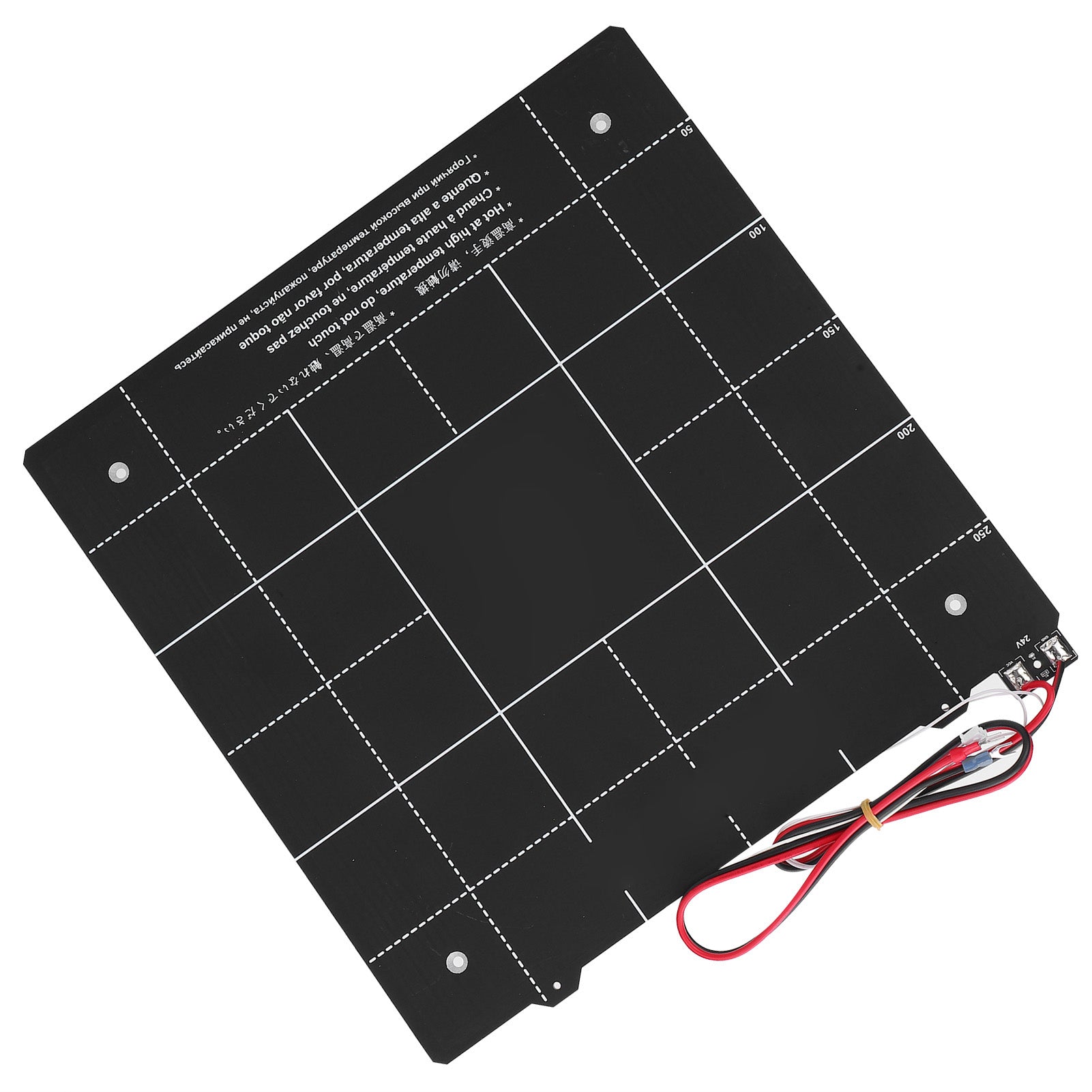 3D Printer Hot Bed Platform Magnetic Sticker Accessories for CR‑10 300x300mm 24V