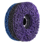 3Pcs Angle Grinder Polishing Disc Elastic Resin Grinding Wheel Polishing Pad 4.5in 115mm