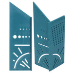 2PCS Multifunctional Woodworking Ruler 3D Angle Measuring Gauge Measuring Tools