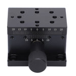 Linear Sliding Platform XAxes Manual Aluminum Alloy FineTuning Industrial Supplies HBA50