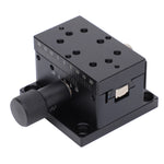 Linear Sliding Platform XAxes Manual Aluminum Alloy FineTuning Industrial Supplies HBA50