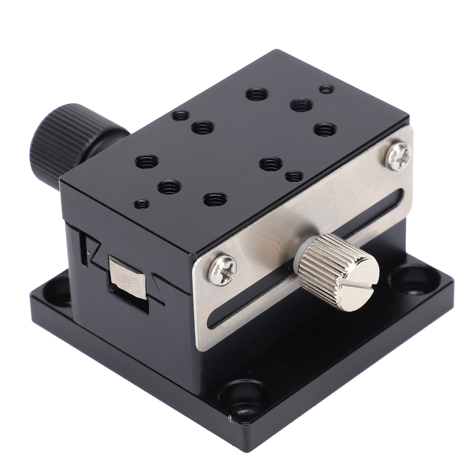 Linear Sliding Platform XAxes Manual Aluminum Alloy FineTuning Industrial Supplies HBA50