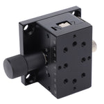 Linear Sliding Platform XAxes Manual Aluminum Alloy FineTuning Industrial Supplies HBA50