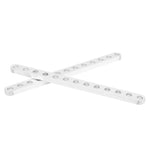 1 Pair Flat Beam 13 Holes 4 x 8 x 104mm 3102‑0009‑0104 Robotic Structure Part Accessory