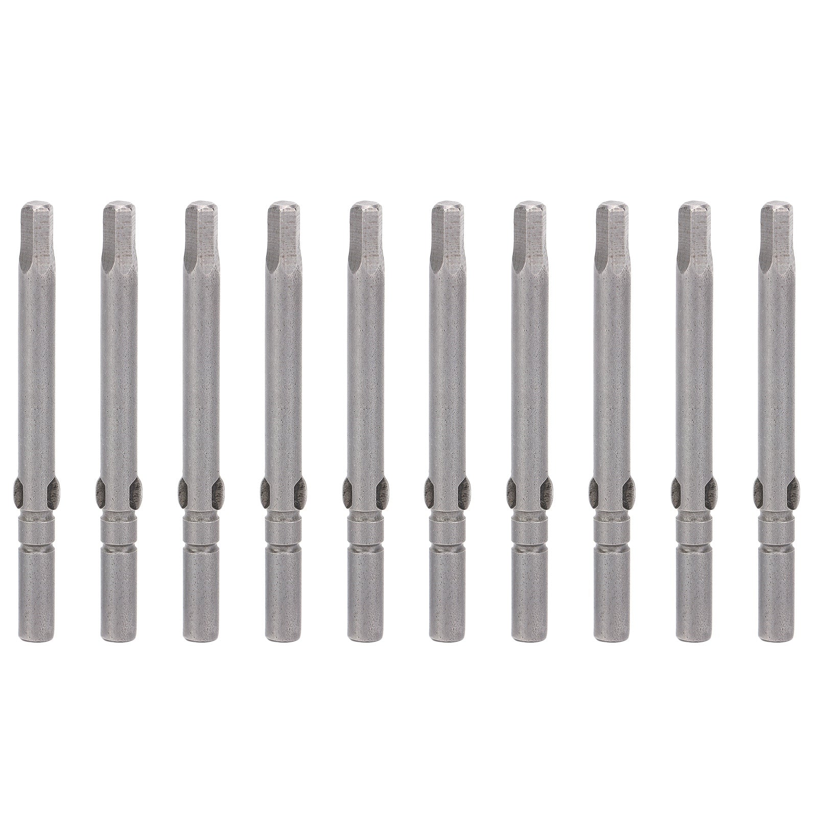 10Pcs Magnetic Head Screwdriver Bits Electric Hex Socket S2 Alloy Steel Industrial Tools