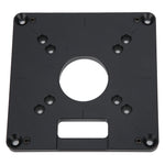 Router Table Insert Plate Aluminium Alloy CNC Trimmer Woodworking Engraving Accessory