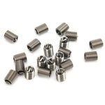 100Pcs Thread Inserts Male Female Reducing Nut Repair Tool Stainless Steel Fastener M6x1x2.5D