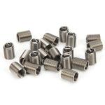 100Pcs Thread Inserts Male Female Reducing Nut Repair Tool Stainless Steel Fastener M6x1x2.5D