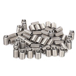 50Pcs Wire Thread Insert Sleeve Bushing Screw Protective Coil Screw Repair Nut Kit M10 x 1.52.5D