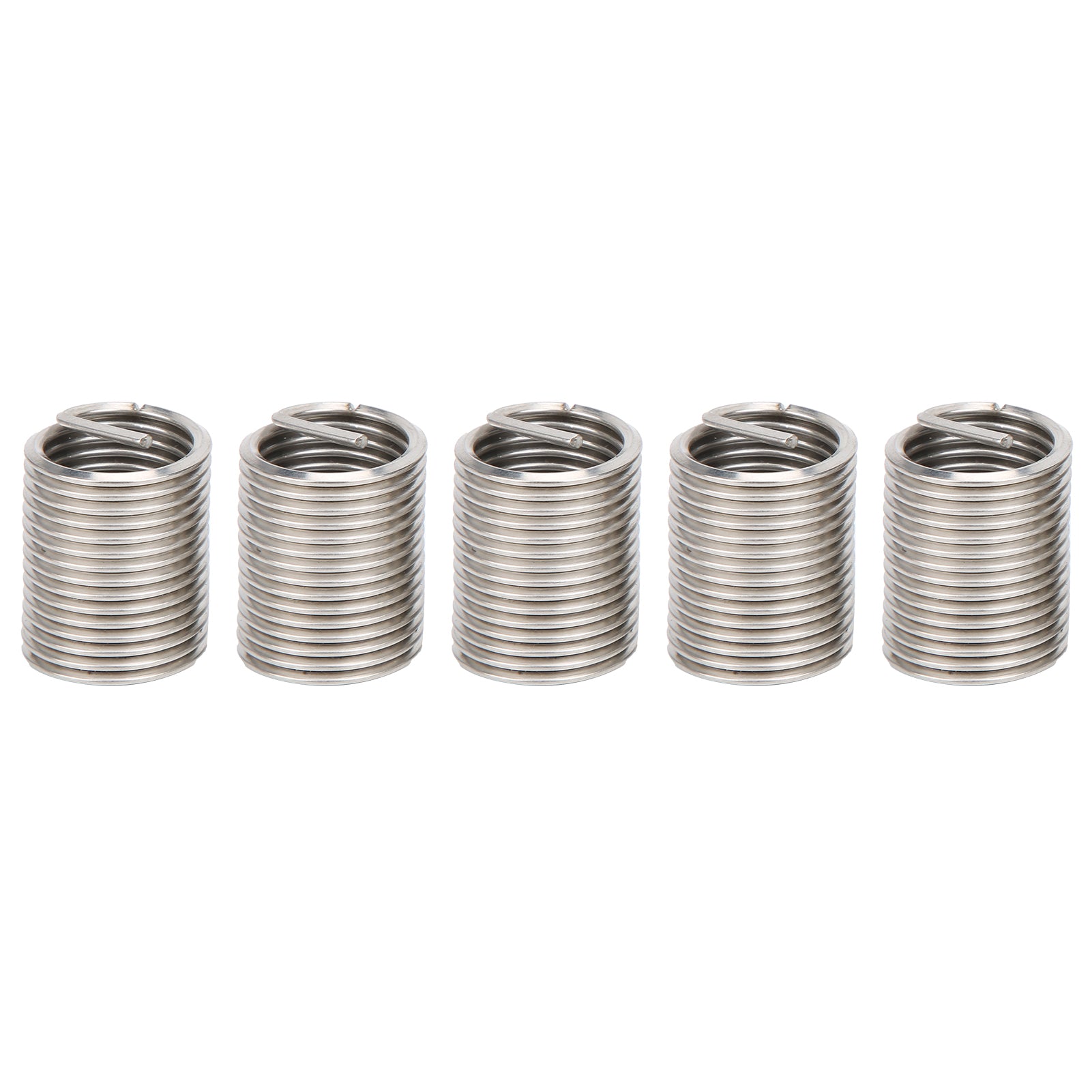 5Pcs Thread Inserts Male Female Reducing Nut Repair Tool Stainless Steel Fastener M22x2.5x2D