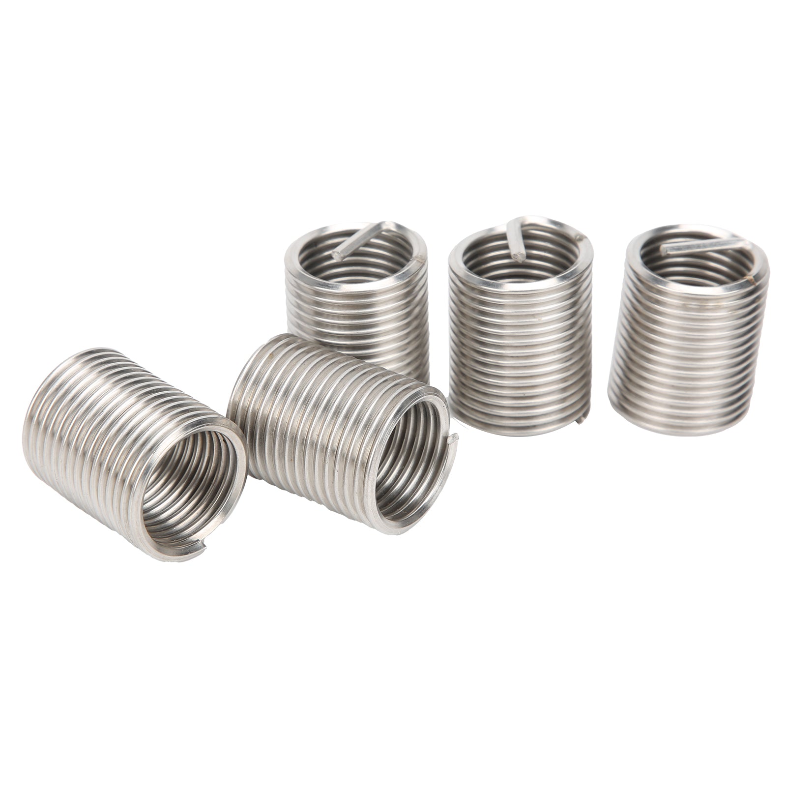 5Pcs Thread Inserts Male Female Reducing Nut Repair Tool Stainless Steel Fastener M22x2.5x2D