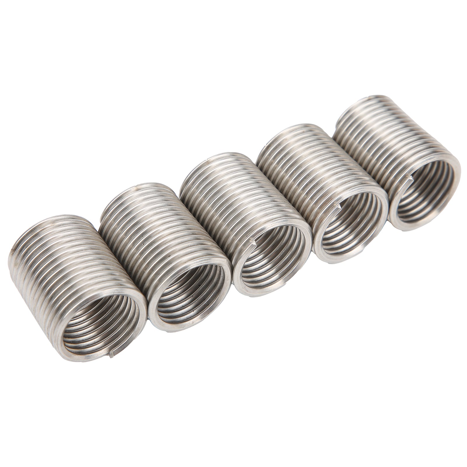 5Pcs Thread Inserts Male Female Reducing Nut Repair Tool Stainless Steel Fastener M22x2.5x2D
