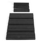 19Pcs Profile Frame Bracket Aluminum Alloy Black Oxidized Sectionalbar for VORON V0 Printer