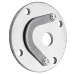 Air Compressor Valve Plate Tongue Shape U Metal Part Accessory Replacement Set 3/8in 45x47mm