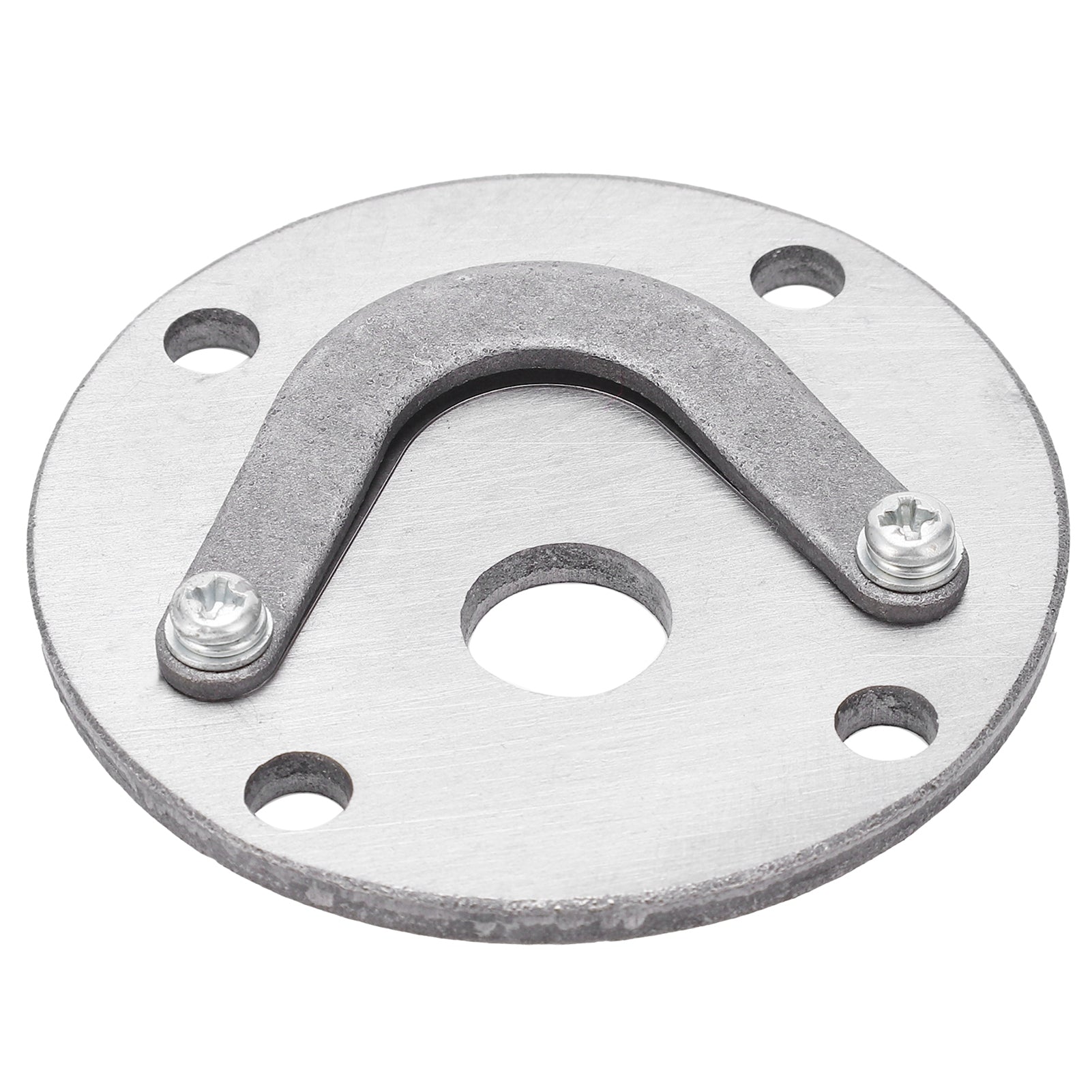 Air Compressor Valve Plate Tongue Shape U Metal Part Accessory Replacement Set 3/8in 45x47mm