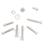 600Pcs Screw Nut Set 304 Stainless Steel Hex Socket Bolt Flat Spring Washer Fasteners