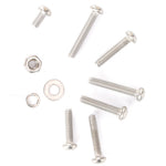 600Pcs Screw Nut Set 304 Stainless Steel Hex Socket Bolt Flat Spring Washer Fasteners