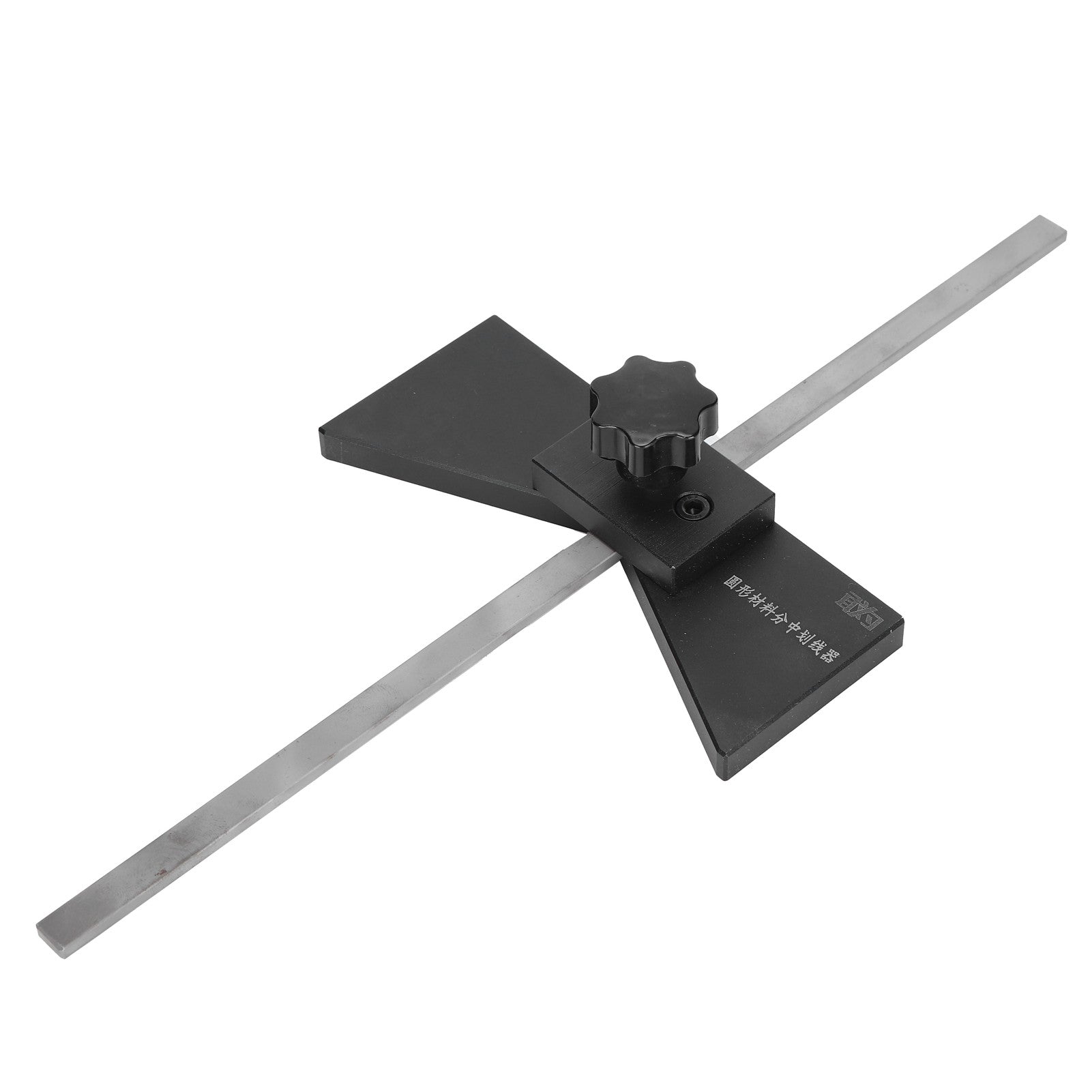 Center Point Finder Circular Workpiece Positioning Scriber Aluminum Strip Woodworking Gauge