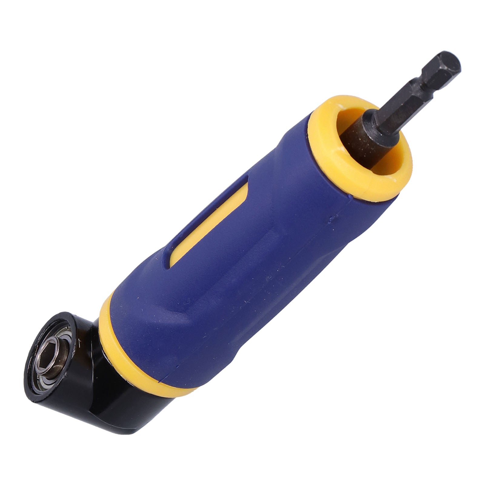 Right Angle Extension Driver Drilling Shank 1/4in Hex Drill Bit Socket Holder Woodworking Tool