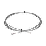 Steel Wire Strands Cord 0.4mmDiameter High Tensile Strength for Elevator Precision Instrument(10m/10.94yd )